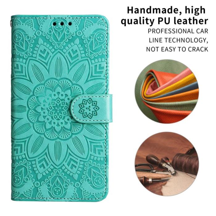 OEM - Samsung Galaxy S26+ Plånboksfodral Konstläder - Grön