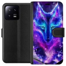 iSecrets - Pl&aring;nboksfodral till Xiaomi 13 med Neon Varg