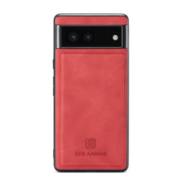 DG.MING - DG.MING Google Pixel 6a Plånboksfodral Detachable 2-in-1 M2 - Röd