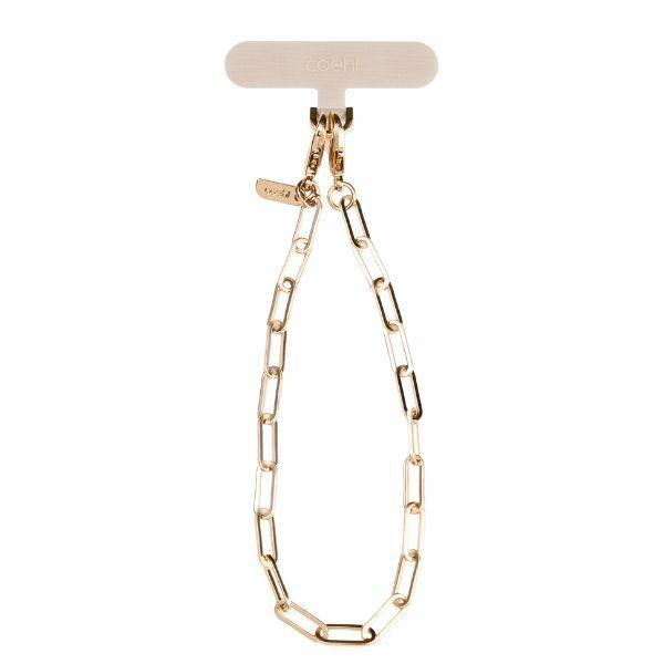 UNIQ Coehl GoldiLocks Handstrap Mobilrem Universal – Guld