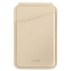 UNIQ - UNIQ Coehl Esme MagSafe Pl&aring;nbok med Spegel & St&auml;ll &ndash; Cream