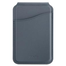 UNIQ - UNIQ Coehl Esme MagSafe Pl&aring;nbok med Spegel & St&auml;ll - Sapphire Blue