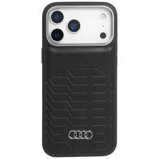 Audi - Audi iPhone 17 Pro Max Mobilskal MagSafe GT Syntetiskt Läder - Svart
