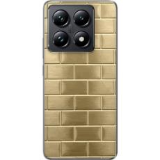 iSecrets - Mobilskal till Xiaomi 14T Pro med Gyllene Murstenar