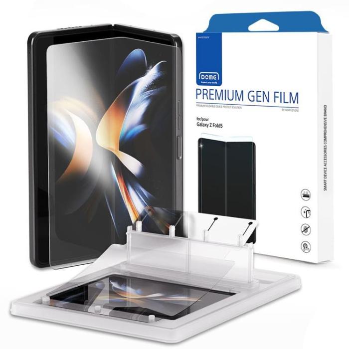 Whitestone - Whitestone Galaxy Z Fold 5 Härdat Glas Skärmskydd Premium
