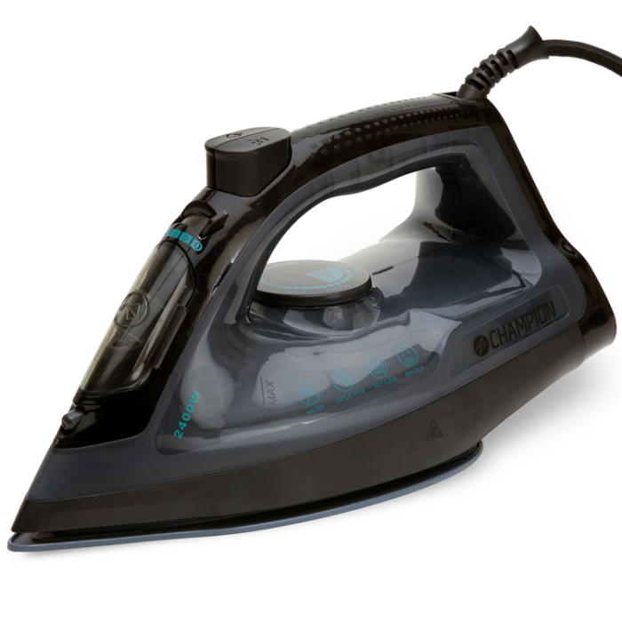 Champion - Champion Ångstrykjärn Ceramic 2400W SJ500 - Svart