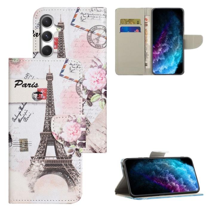 OEM - Mobilskal för Samsung Galaxy S26 Plus Mönstertryck Konstläder - Tower