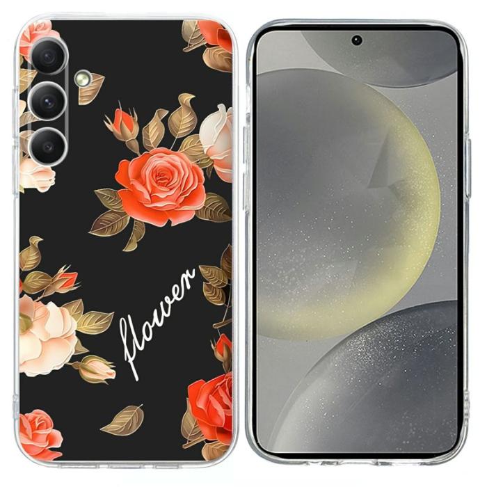 OEM - Mobilskal för Samsung Galaxy S26 Plus Mönstertryck Shockproof TPU - Svart