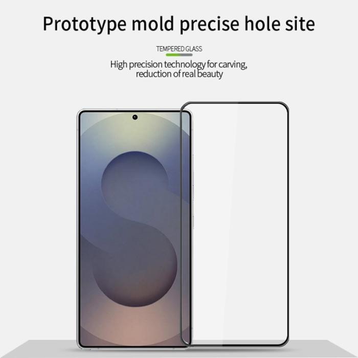 Mofi - Mofi Skärmskydd för Samsung Galaxy S26 Ultra 9H 3D Curved - Svart