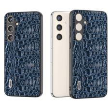 ABEEL - ABEEL Mobilskal till Samsung Galaxy S24+ i &auml;kta l&auml;der - Bl&aring;