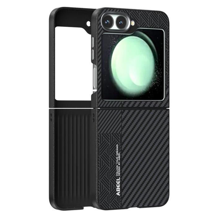ABEEL - ABEEL Mobilskal till Samsung Galaxy Z Flip7 FE / Z Flip6 5G Svart