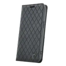 OEM - Galaxy A36 5G Pl&aring;nboksfodral Smart Caro - Svart