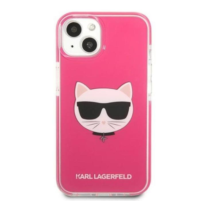 KARL LAGERFELD - Karl Lagerfeld iPhone 13 Mini Mobilskal Choupette Head