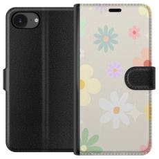 iSecrets - Plånboksfodral till Apple iPhone 16e med fejdande blommor