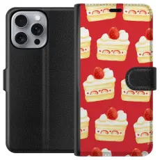 Gustaf - Pl&aring;nboksfodral till Apple iPhone 16 Pro Max med T&aring;rta