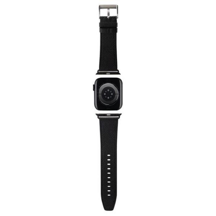 KARL LAGERFELD - Karl Lagerfeld Apple Watch (42/44/45/49mm) Armband Saffiano Monogram