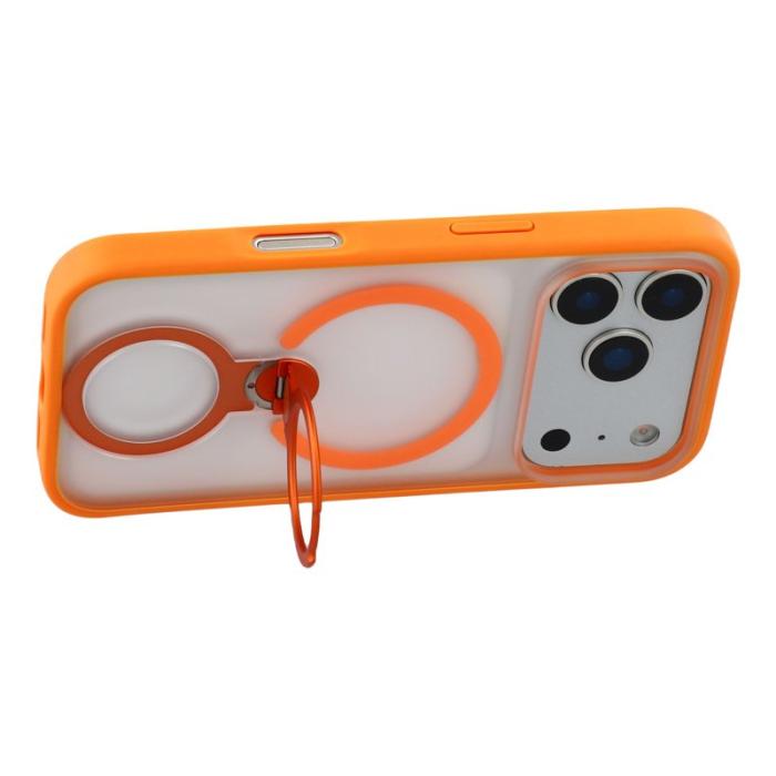 X-Level - X-LEVEL Mobilskal till iPhone 17 Pro Magnetiskt Kickstand Orange