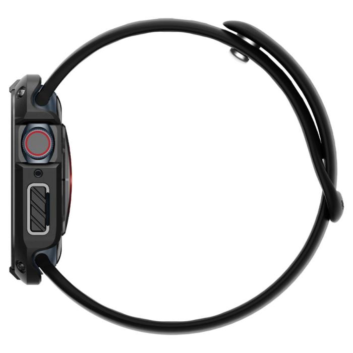 Spigen - Spigen Apple Watch 7/8 (45mm) Skal Tough Armor - Svart