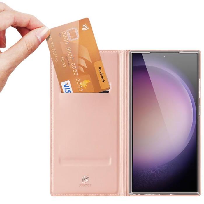Dux Ducis - Dux Ducis Galaxy S24 Ultra Plånboksfodral Skin Pro med Flap - Rosa