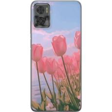 iSecrets - Mobilskal till Motorola Moto E22i med Rosa Tulpaner