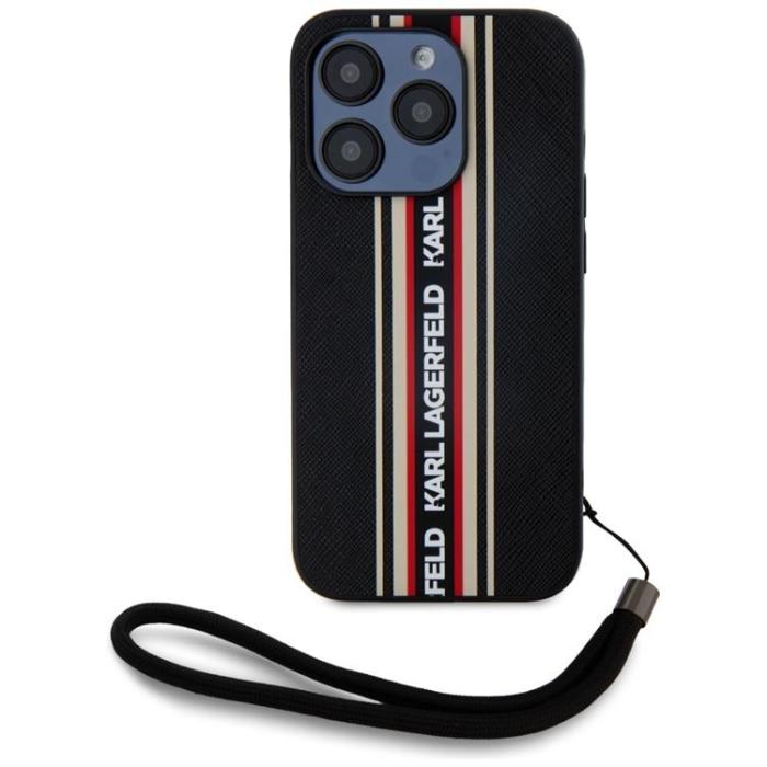 KARL LAGERFELD - Karl Lagerfeld iPhone 15 Pro Max Mobilskal Athleisure Stripes