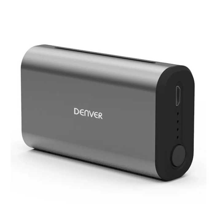 Denver - Denver Trådlös Hörlurar In-Ear Med Laddningsväska - Grå