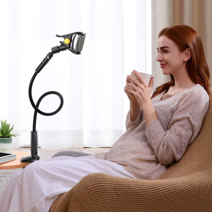 Joyroom - Joyroom Hållare med Flexibel Arm för Skrivbord - Svart