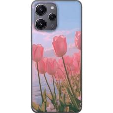 iSecrets - Mobilskal till Xiaomi Redmi 12 med Rosa Tulpaner