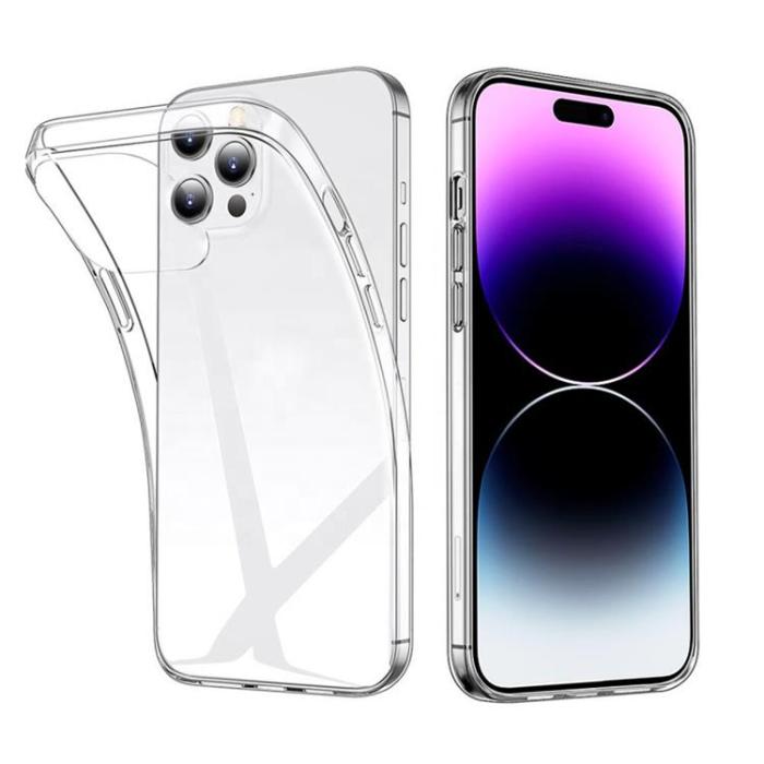 A-One Brand - iPhone 14 Pro Max Skal Ultra Slim 0.5mm TPU - Transparent