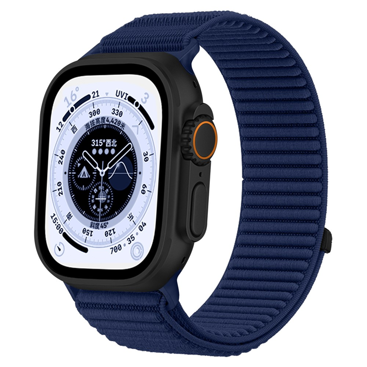 Apple Watch 4/5/6/7/8/9/10/SE (38/40/41/42mm) Armband Nylon | 5123 | AlltMobil