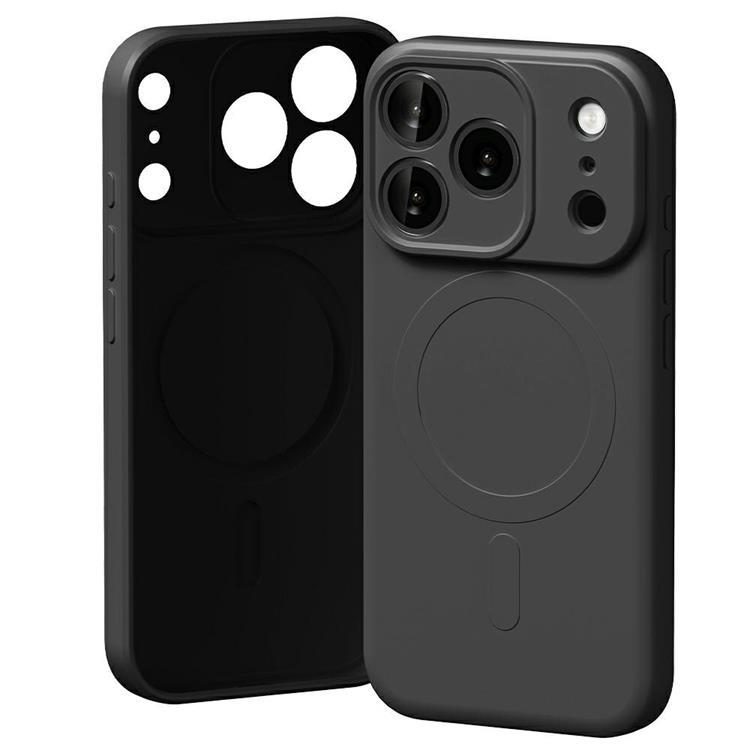 Mercury Mobilskal till iPhone 17 Pro MagSafe Semi-Silicone - Svart | 2353 | AlltMobil