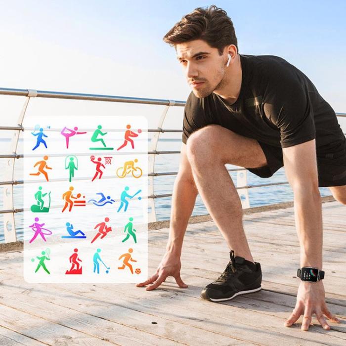 Joyroom - Joyroom Smartwatch Fit Life Pro - Morkgrå