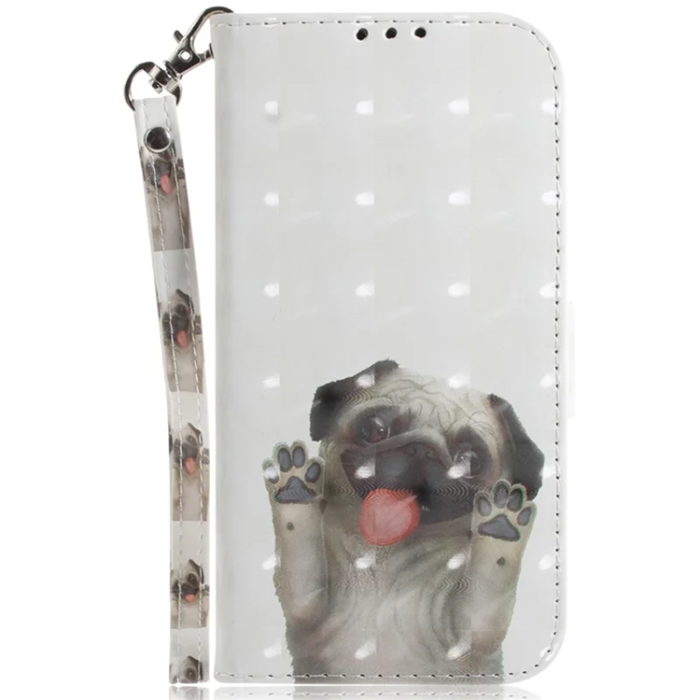 A-One Brand - Sony Xperia 10 VI Plånboksfodral 3D Pattern - Pug