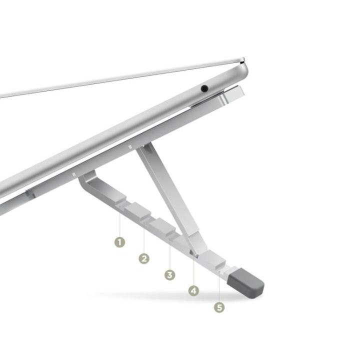 Tech-Protect - Tech-Protect ULS300 Universal Stativ För Bärbar Dator - Silver