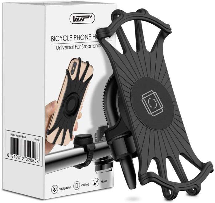 OEM - Universal Borttagbar mobilhållare till cykel - Passar Mobiler 4
