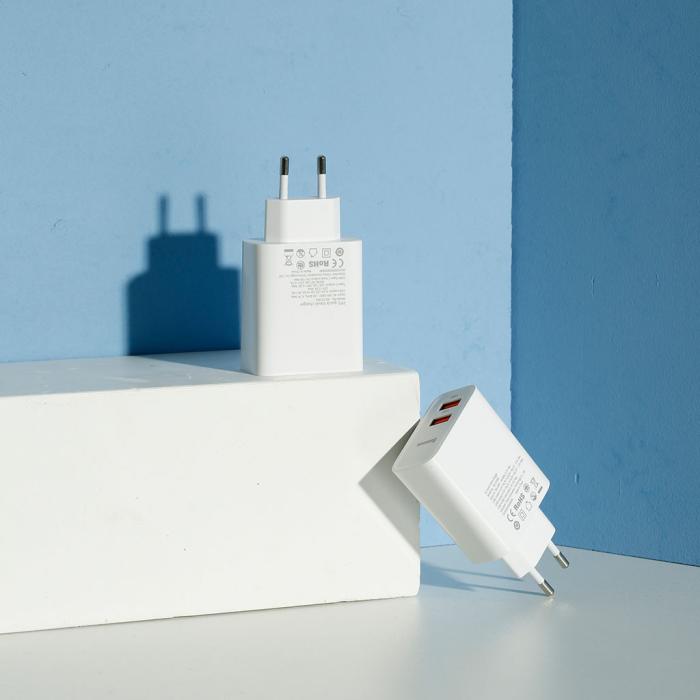 UTGATT4 - Baseus Speed PPS Quick charger USB-C+USB-A 30W