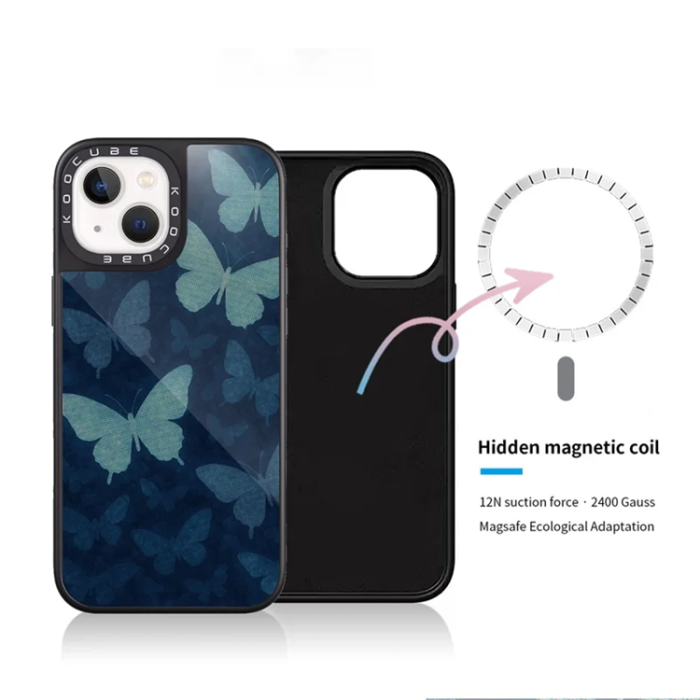 A-One Brand - iPhone 14 Mobilskal MagSafe Aluminium Silikon