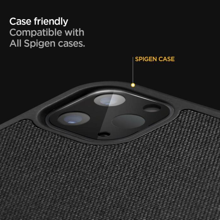 UTGATT1 - Spigen - Härdat Glas Fc Kamera Lens 2-Pack iPad Pro 11/12.9 2020 Svart