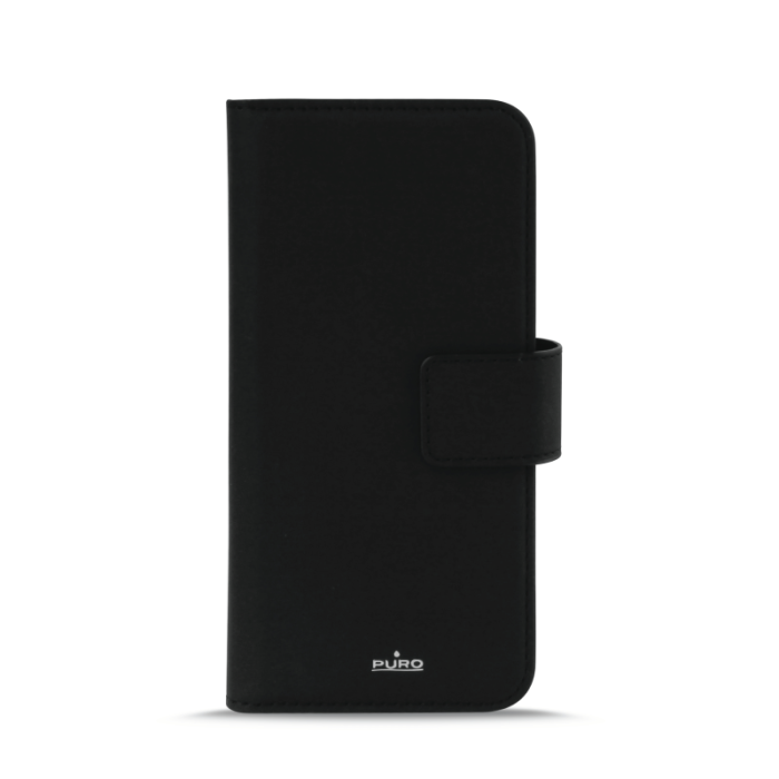 UTGATT1 - Puro - EcoLeather Plånboksfodral Detachable iPhone X / XS - Svart