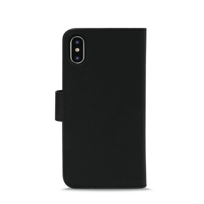 UTGATT1 - Puro - EcoLeather Plånboksfodral Detachable iPhone X / XS - Svart