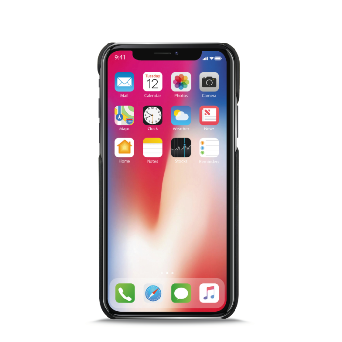 UTGATT1 - Puro - EcoLeather Plånboksfodral Detachable iPhone X / XS - Svart