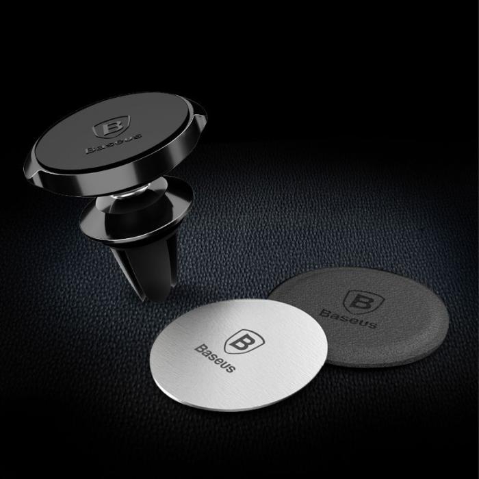 BASEUS - BASEUS Mis2 Metallplatta Magnetic Car Mount