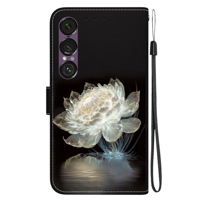 A-One Brand - Sony Xperia 1 VII Plånboksfodral Pattern Printing - Peony