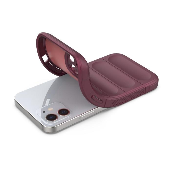 OEM - iPhone 11 Skal Shockproof Rugged TPU - Vinröd