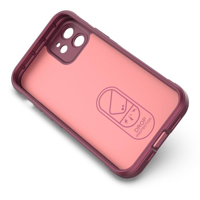 OEM - iPhone 11 Skal Shockproof Rugged TPU - Vinröd
