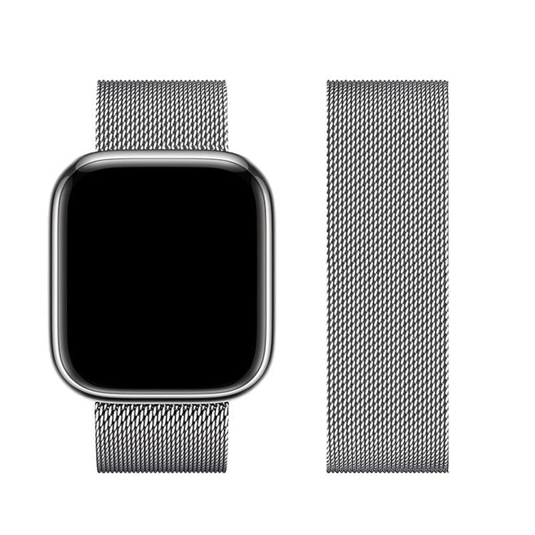 Forcell Apple Watch (38/40/41mm) Armband F-Design - Silver | 5123 | AlltMobil