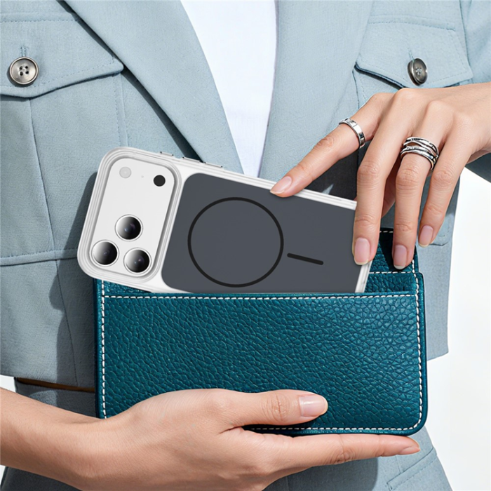 A-One Brand - iPhone 17 Pro Max Mobilskal MagSafe Skin Touch TPU PC