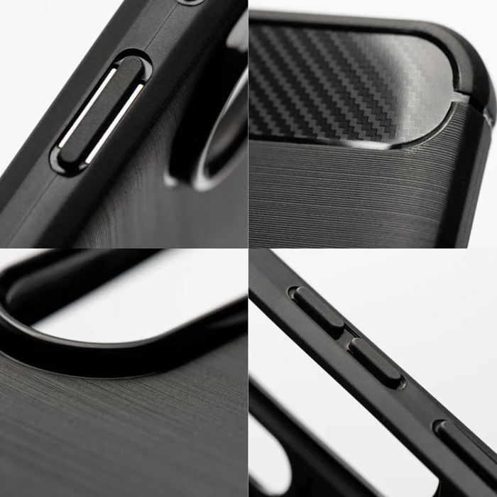 A-One Brand - Mobilskal För Galaxy S26 Ultra Carbon 2.0 - Svart