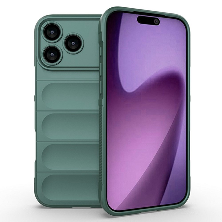 AMORUS iPhone 17 Pro Mobilskal Shockproof TPU Rugged - Grön | 2353 | AlltMobil