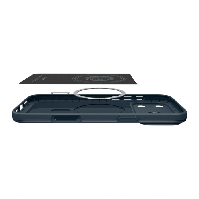 Spigen - Spigen iPhone 17 Pro Max Mobilskal Magsafe Thin Fit - Metal Slate